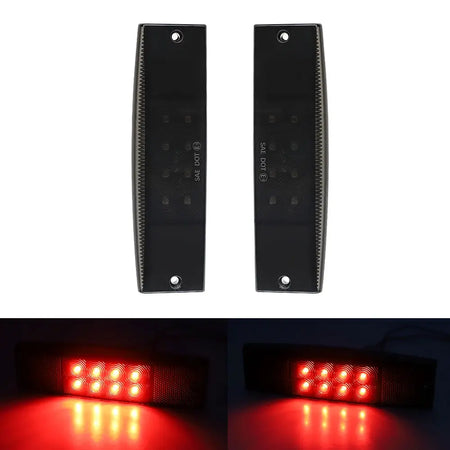 1 Pair Rear Brake Light LED Tail Light for Polaris Ranger 400 500 570 800 EFI MIDSIZE Accessories Replace #2411450 by InterCyprus Trading Ltd