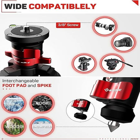 IFOOTAGE Gazelle TC6S Tripod - Professional Smoothness