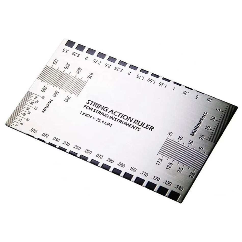String Action Ruler Gauge - Versatile Luthier Tool
