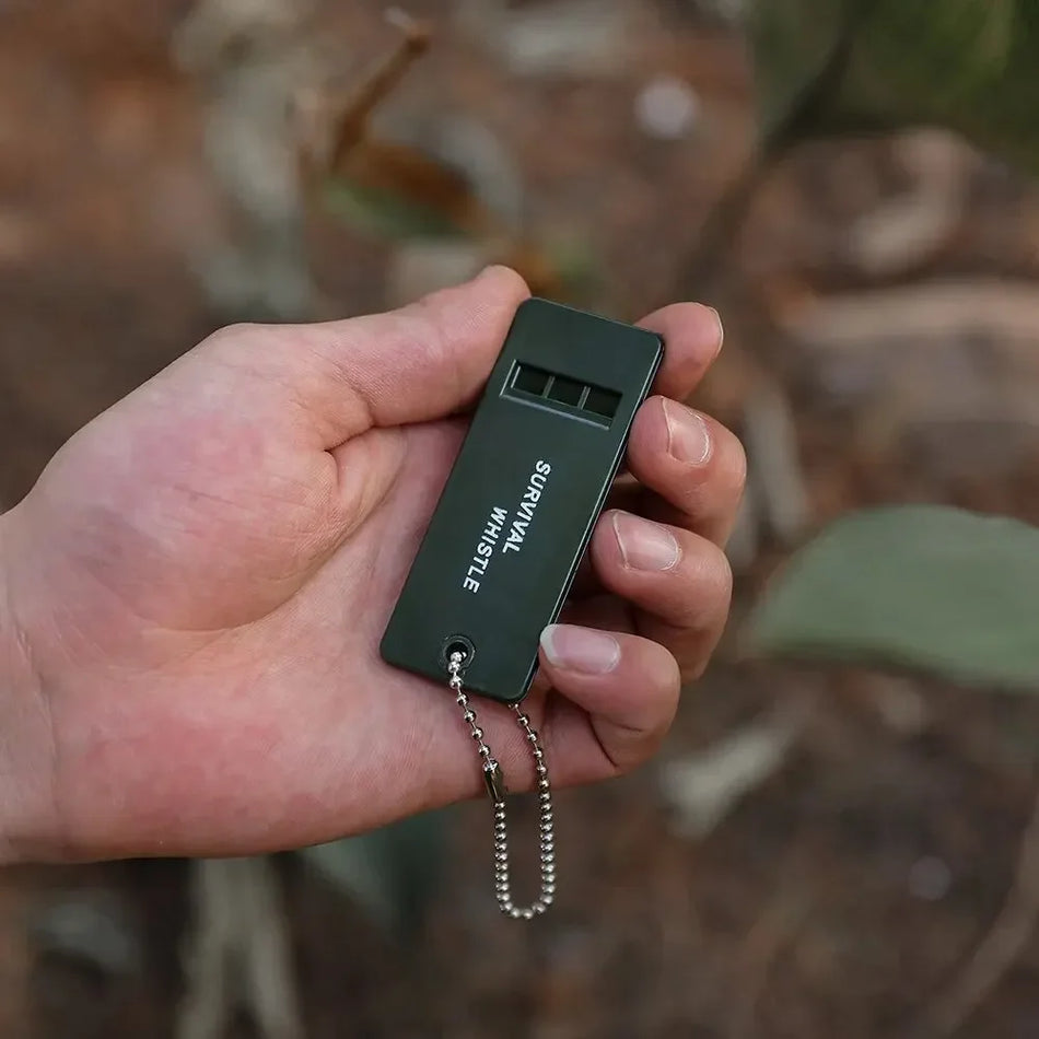 High Decibel 3-Frequency Survival Whistle for Outdoor Adventures