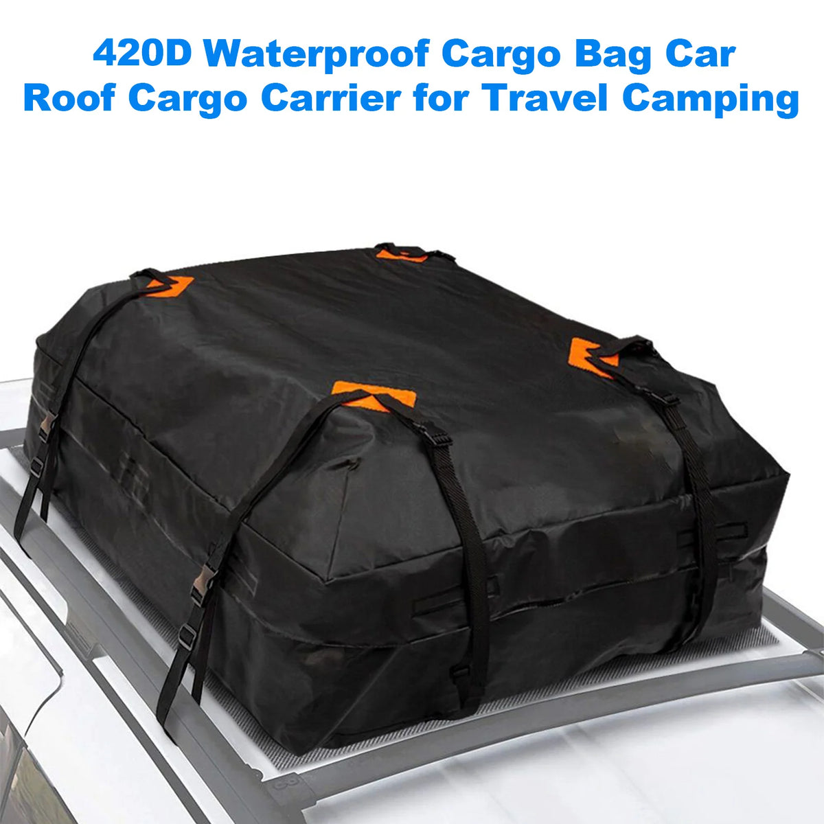 420D Waterproof Roof Cargo Bag &ndash; Large 425L Capacity