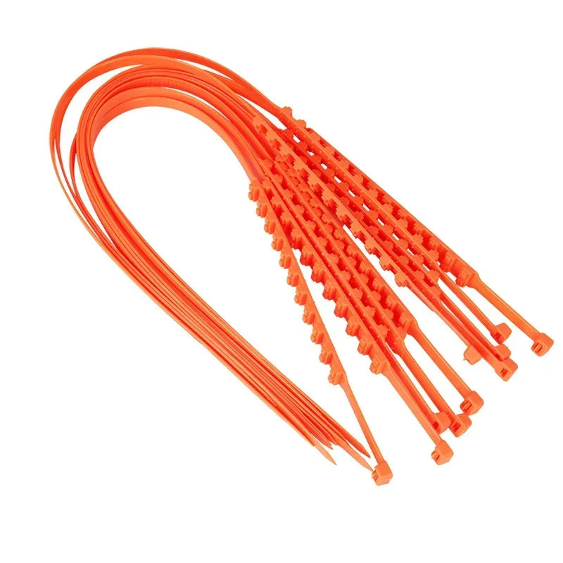 Anti Skid Snow Chains &ndash; Double Row Teeth For Winter