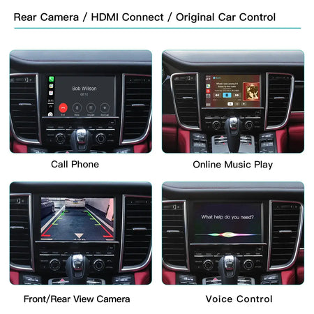 AUTOABC Wireless Carplay Module for Porsche PCM3.1 PCM4.0 Cayenne Macan 911 Panamera Bosxter Android Auto Car Accessories by InterCyprus Trading Ltd