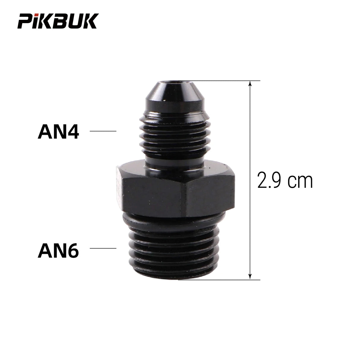 Aluminum Alloy AN4 AN6 AN8 AN10 AN12 Fuel Hose Adapter For Oil Cooler by InterCyprus Trading Ltd
