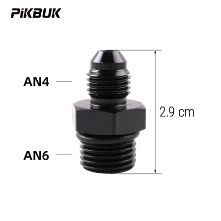Aluminum Alloy AN4 AN6 AN8 AN10 AN12 Fuel Hose Adapter For Oil Cooler by InterCyprus Trading Ltd