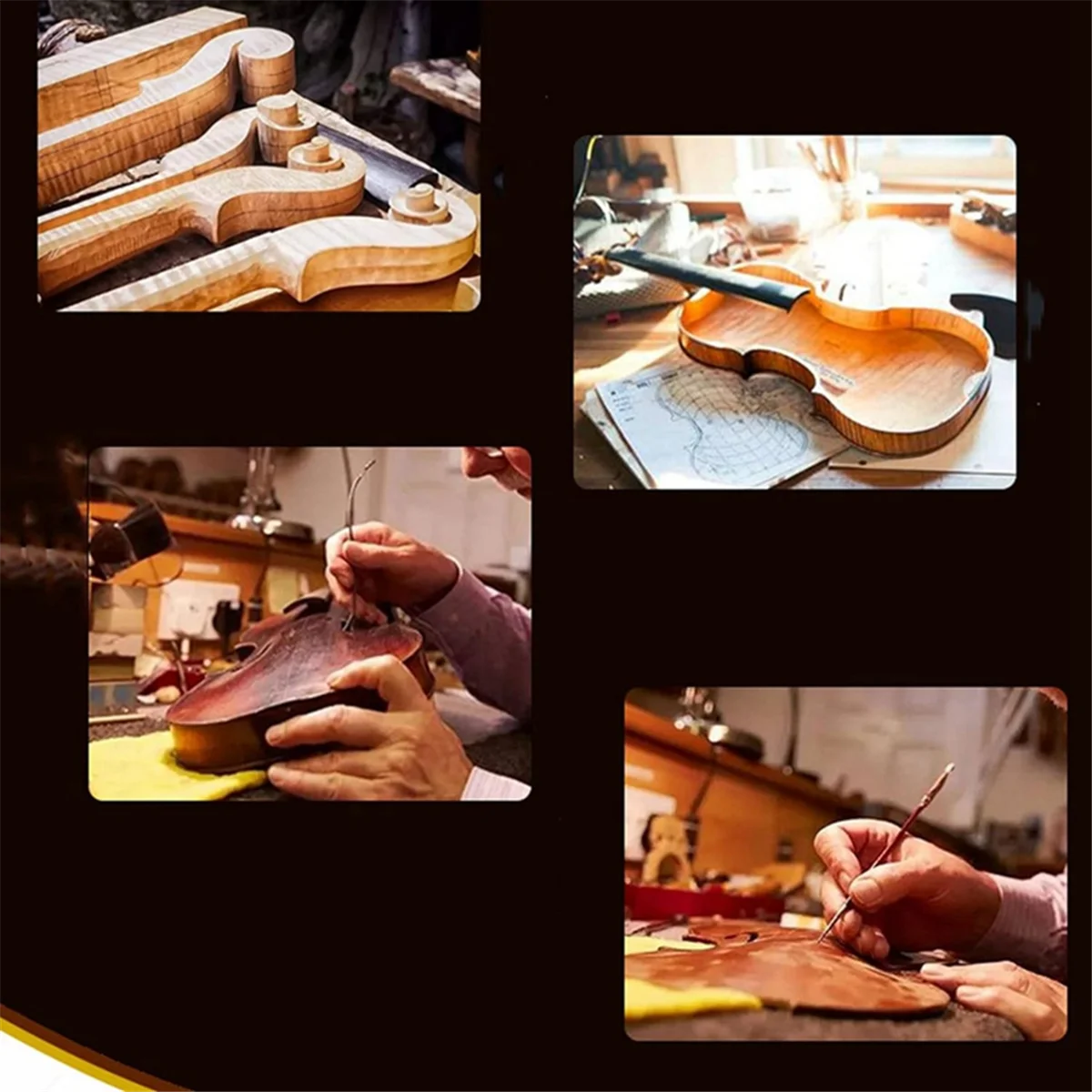 4/4 Violin With Case And Bow &ndash; Great For Beginners