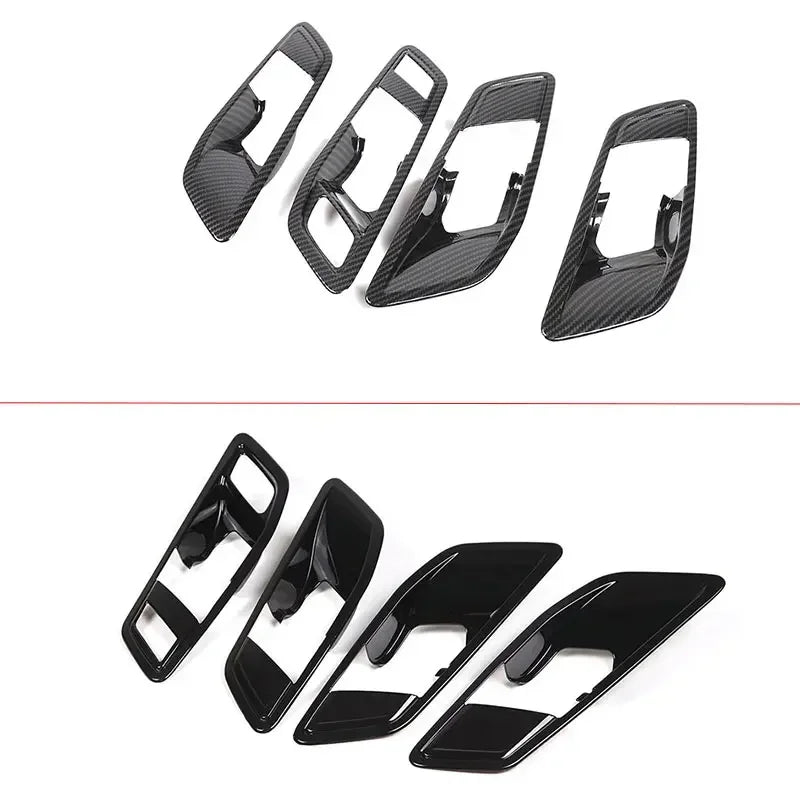 BMW 1 2 Series F40 F44 ABS Fibra de Carbono Moldura de Manija de Puerta