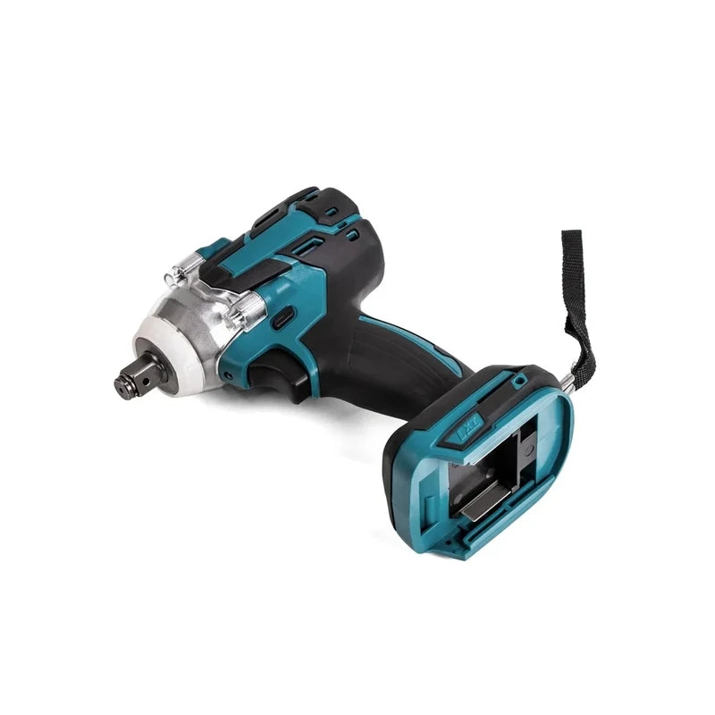 Cordless Electric Impact Wrench Drill &ndash; Brushless Motor 0B Blue