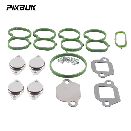 PIKBUK Swirl Flap For OPEL VAUXHALL CHEVROLET 2.0 CDTI SAAB 1.9 2.0 TTID Replacement Replair Kit With Gasket by InterCyprus Trading Ltd