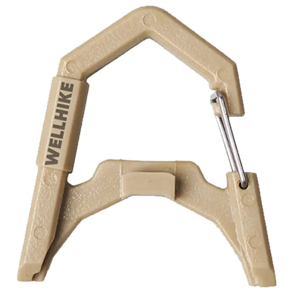 GZ Tent Lamp Hanging Hook Carabiner for Outdoor Camping Khaki