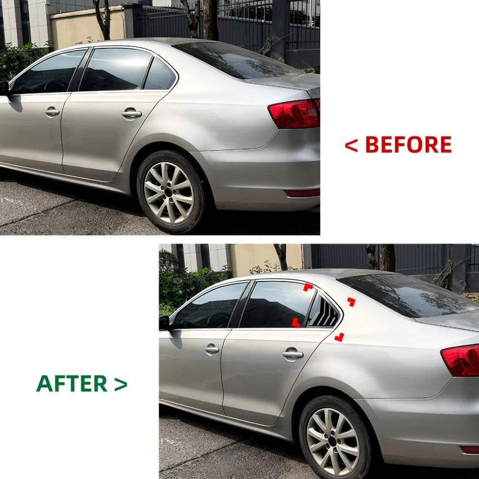 Decorațiune pentru obloanele feronerie din spate din ABS pentru Volkswagen Jetta MK6 2011-2018