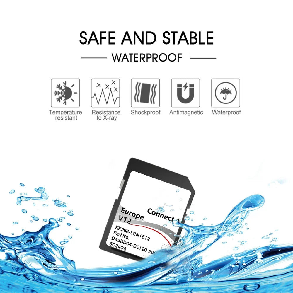 New Connect 1 V12 Maps Sat Nav SD Card 2022 &ndash; Latest Maps