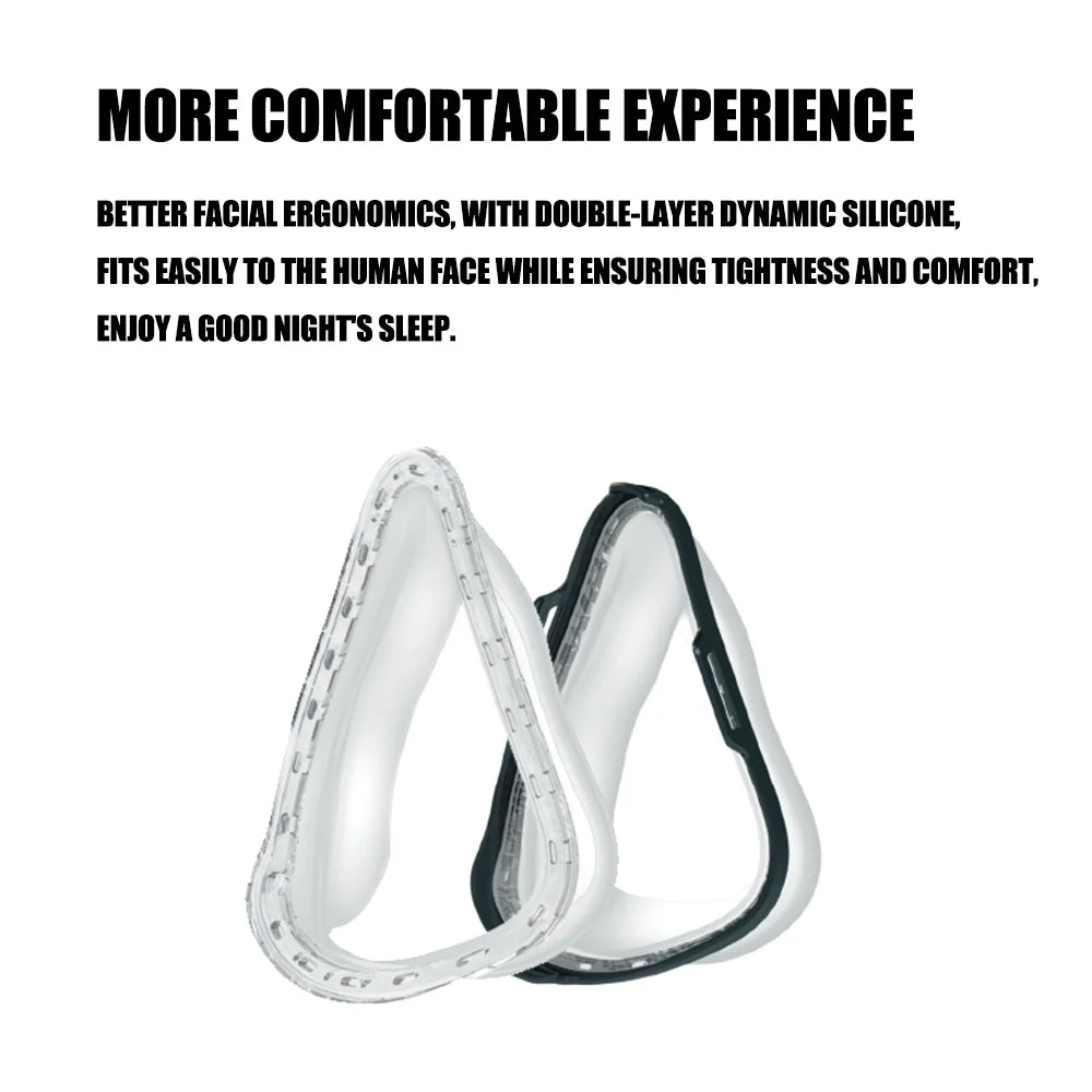 BMC F1A Full Face Mask With Headgear &ndash; Lightweight Comfort