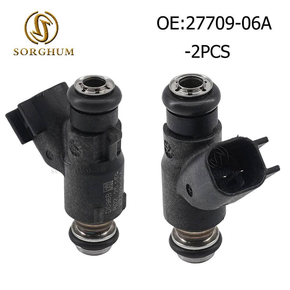 Injecteurs de carburant Harley Davidson 2006-2015, 25 degrés, ensemble de 2