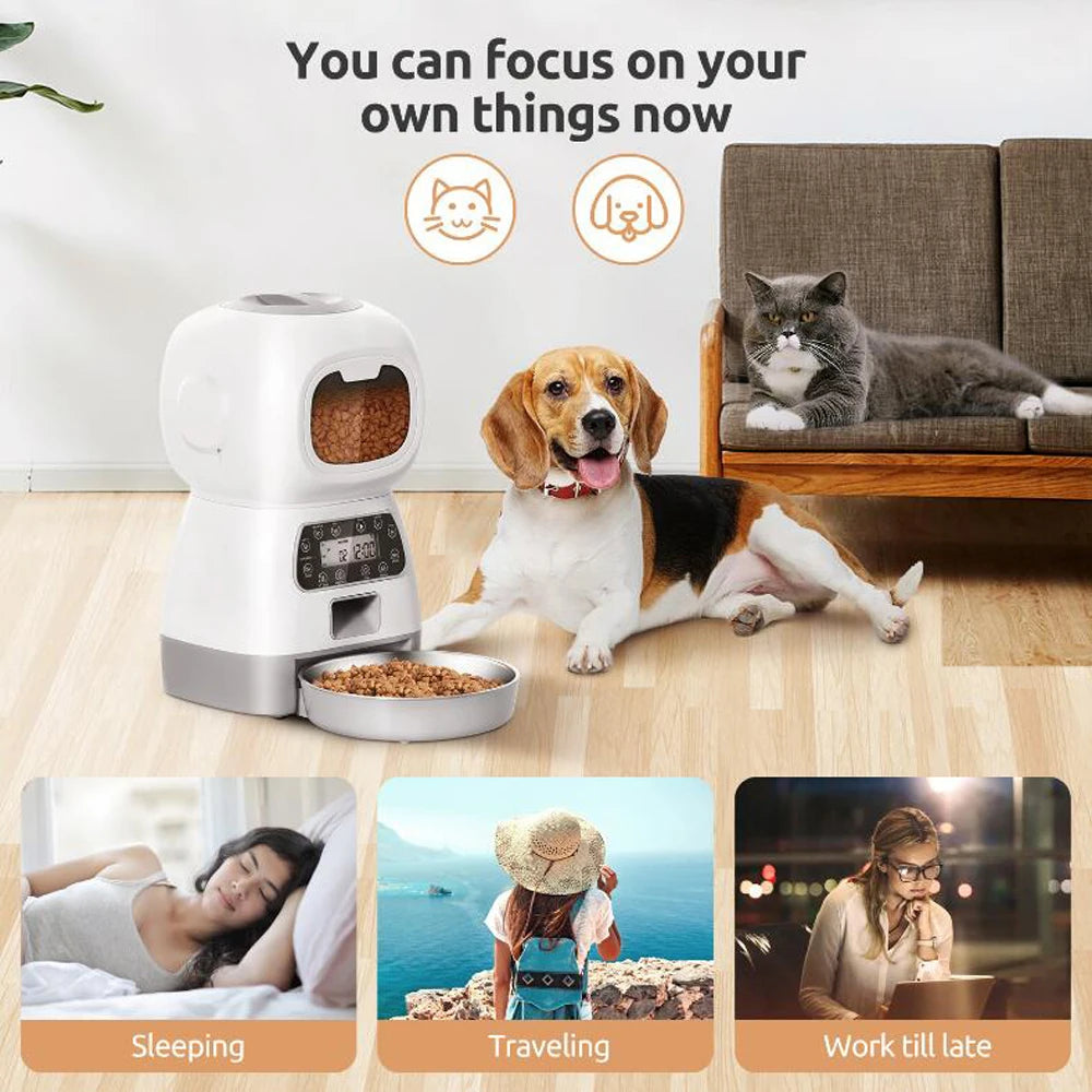 WiFi Smart Pet Feeder 3.5L