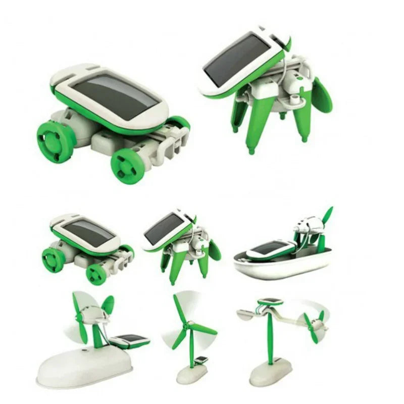 Robot Kits 6 in 1 &ndash; Creative STEM Education for Kids
