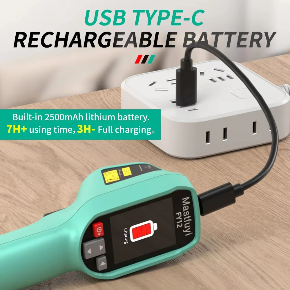 Advanced MASTFUYI Handheld Thermal Imaging Camera with Rechargeable Battery, Waterproof &amp; Dustproof, -20u2103 to 550u2103 Range