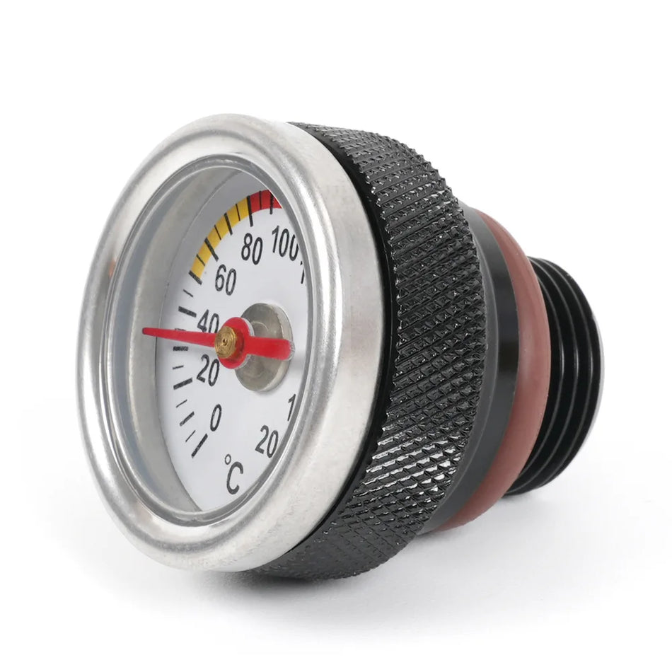 Indicator di temperatura dell'olio motore in lega di alluminio per Kawasaki W650 W400 W800