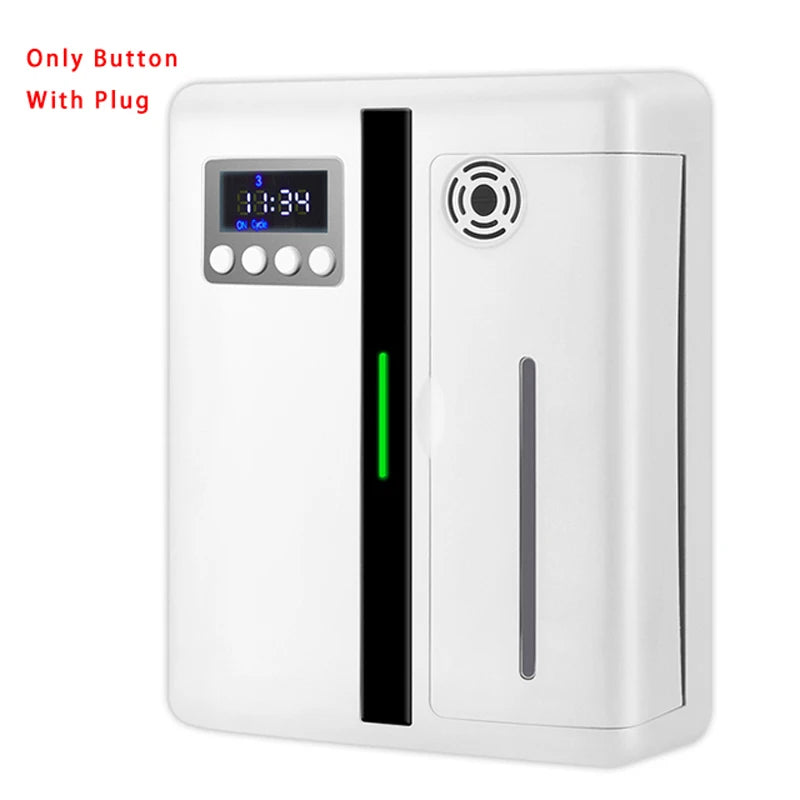 Scent Machine Aroma Diffuser 160ML Wall Mounted &ndash; Big Area Button - white / EU