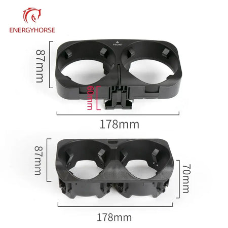 Car Center Console Cup Holder Cup Drink Holder Outer Cover for Mercedes Benz S-Class W221 Interior Accessaries Replacement by InterCyprus Trading Ltd