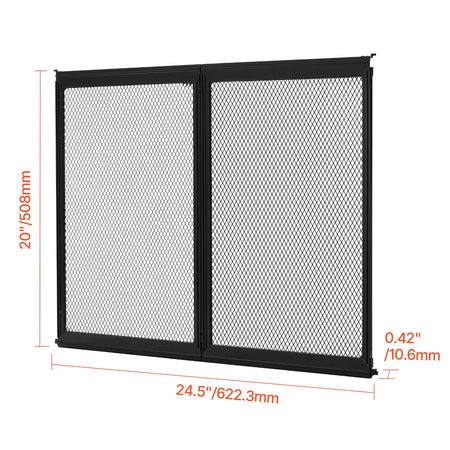 SucceBuy RV Entry Screen Door Protector &ndash; Breathable Mesh W24.5in H20in / United States