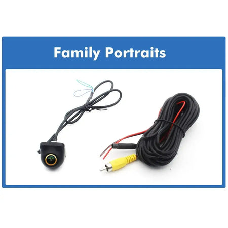 SMARTOUR 180 Degrees 1920x1080P Car Rear View Camera Fisheye Full AHD Night Vision Reverse AHD 4 Pin Vehicle Parking Camera by InterCyprus Trading Ltd