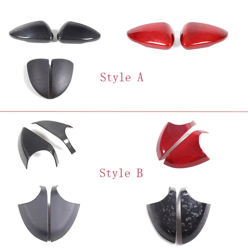 Κάλυμμα Βάσης Καθρέφτη από Ανθρακονήματα για Lotus Emira 2021 2023