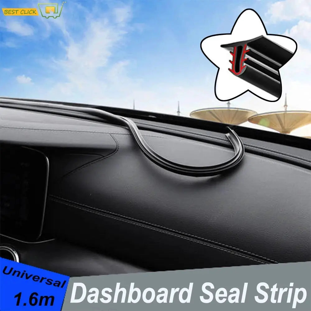 Car Soundproof Rubber Seal Dashboard Windshield Sealing Strip Insert For Toyota Prado RAV4 Corolla Camry Sienna Yaris Prius by InterCyprus Trading Ltd