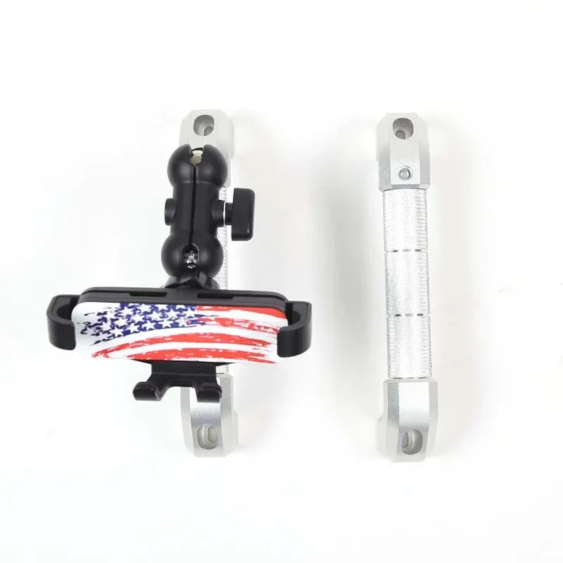 Tālruņa turētājs GPS statīvs Land Rover Defender A stabs alumīnija sakausējuma stiprinājums viedtālrunim