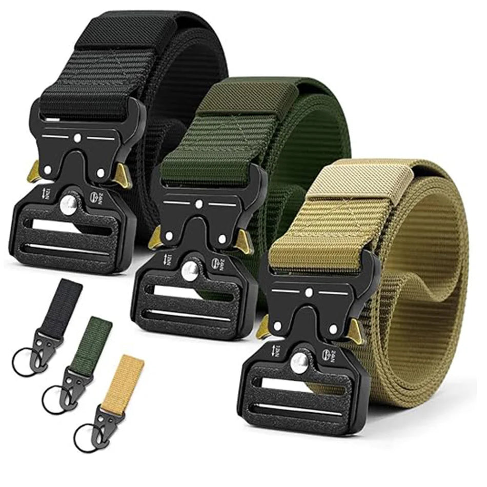 Multifunktionale Outdoor Gürtel Schnalle für Männer, Jagd Hüftgürtel