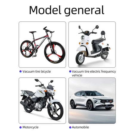 4PCS Motorcycle Valve Caps &ndash; Luminous Design for Enhanced Visibility