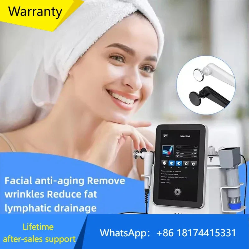 3 V 1 Indiba Tecar 448khz Fyzioterapeutický Obličejový Masážní Přístroj