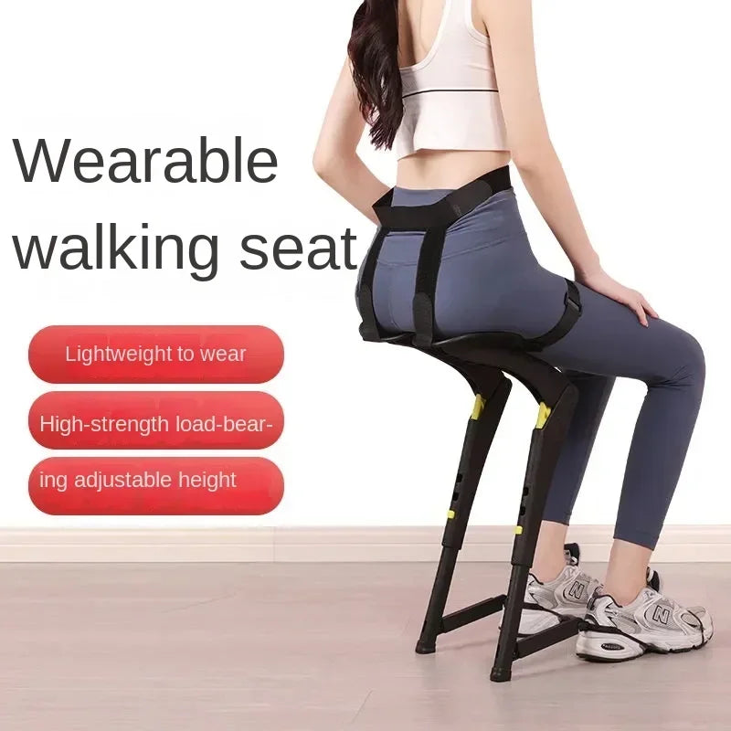 Exoskeleton Wearable Chair &ndash; Lightweight Outdoor Seating Below 60kg
