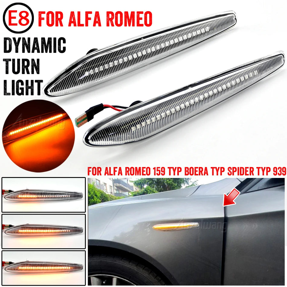 Φώτα LED Δυναμικών Σηματοδοτών για Alfa Romeo 159 Sportwagon 939