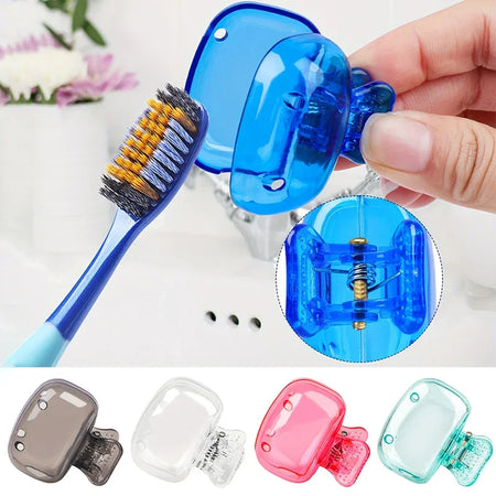 Travel Toothbrush Head Protector Cap - Hygiene On-The-Go