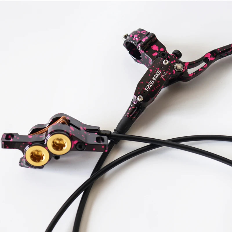 Frog-4 Pistons MTB Bike Hydraulic Brake - Oil Pressure