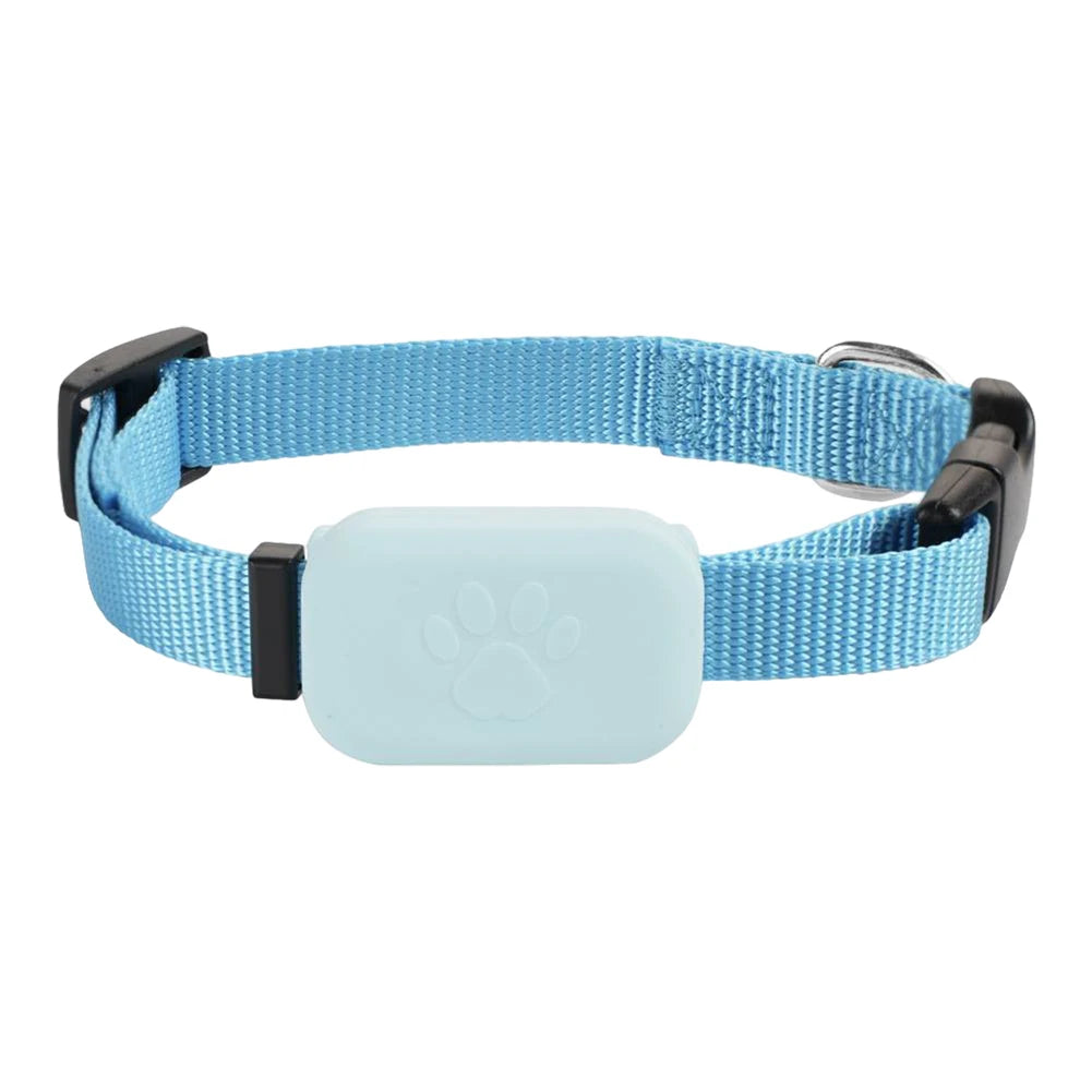 Dog Tracker With Adjustable Collar &ndash; Real Time GPS Tracking Blue