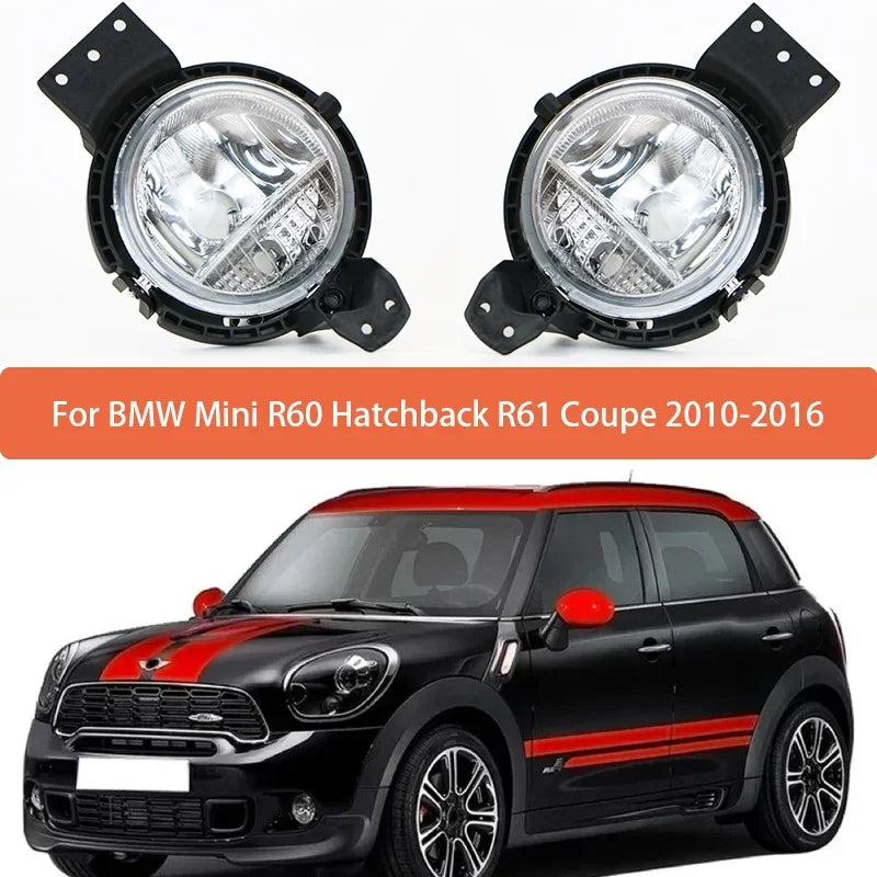 Jasna skupina meglenk iz stekla za BMW Mini R60 R61