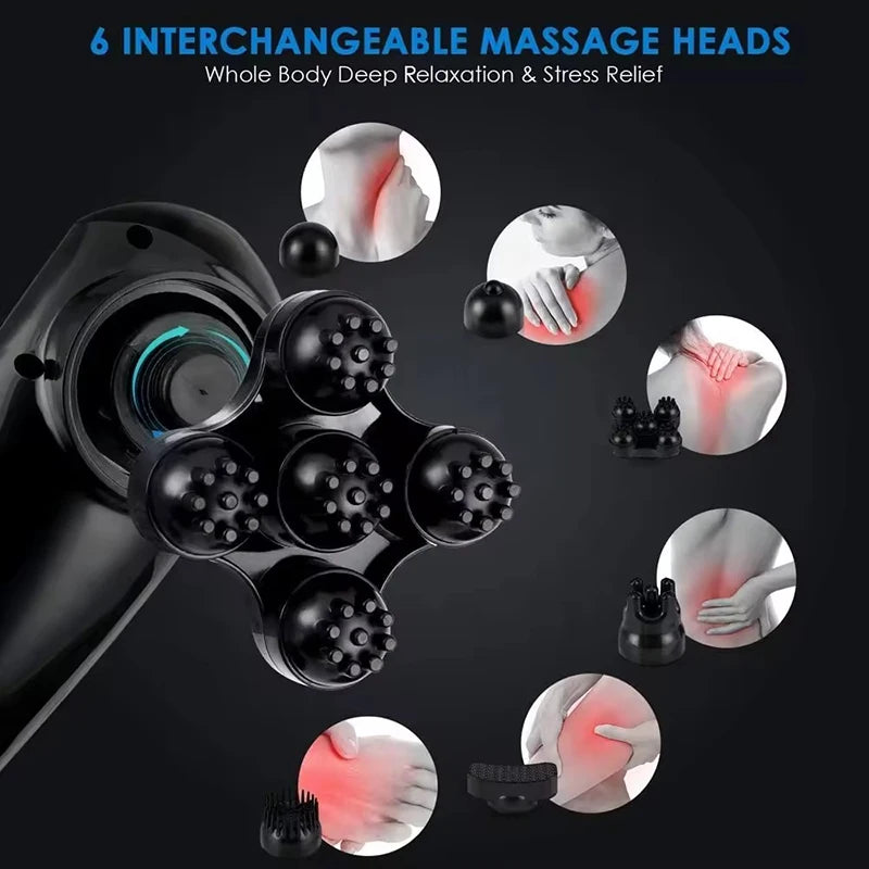 2025 NEW Electric Handheld Dolphin Massage Stick Shoulder Neck Tapping Cervical Spine Waist Legs Whole Body Meridian Relaxation &ndash; Back And Neck Relief