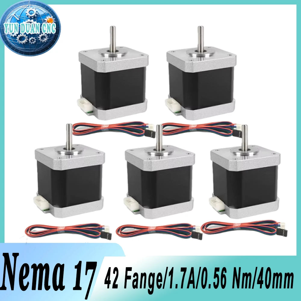 42mm Flange Nema17 Stepper Motor &ndash; Exceptional Precision and Torque CHINA / 1Pcs Nema17(0.56Nm)