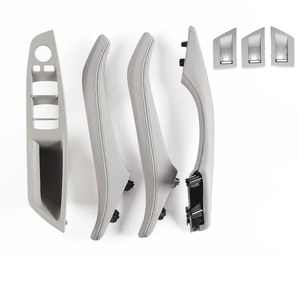 LHD RHD 7pcs Interior Door Armrest Panel Pull Handle With Leather Outer Cover For BMW 5 Series F10 F11 520i 523i 525i 528i 535i by InterCyprus Trading Ltd