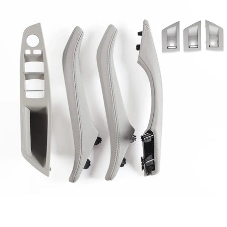 LHD RHD 7pcs Interior Door Armrest Panel Pull Handle With Leather Outer Cover For BMW 5 Series F10 F11 520i 523i 525i 528i 535i by InterCyprus Trading Ltd