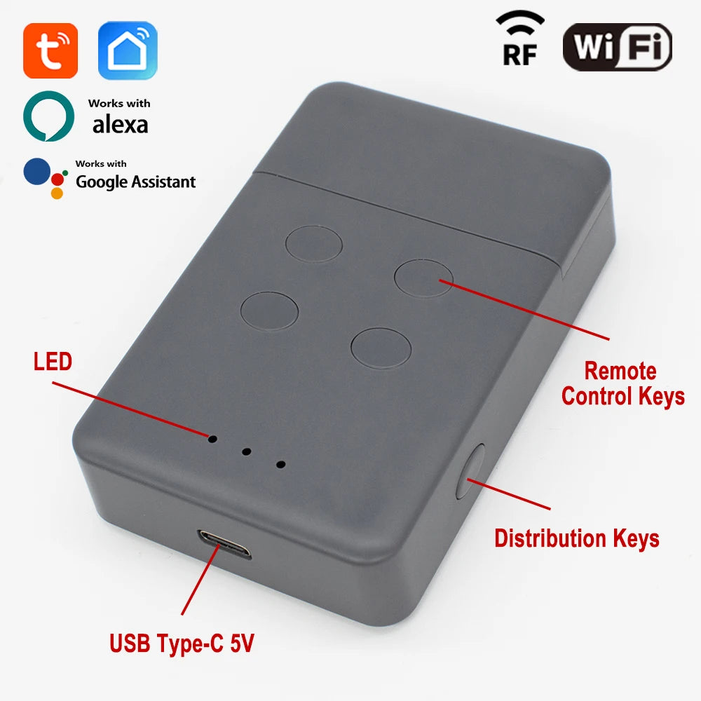 Buy Hormann 868MHz Tuya WiFi Garage Door Remote - Smart Control