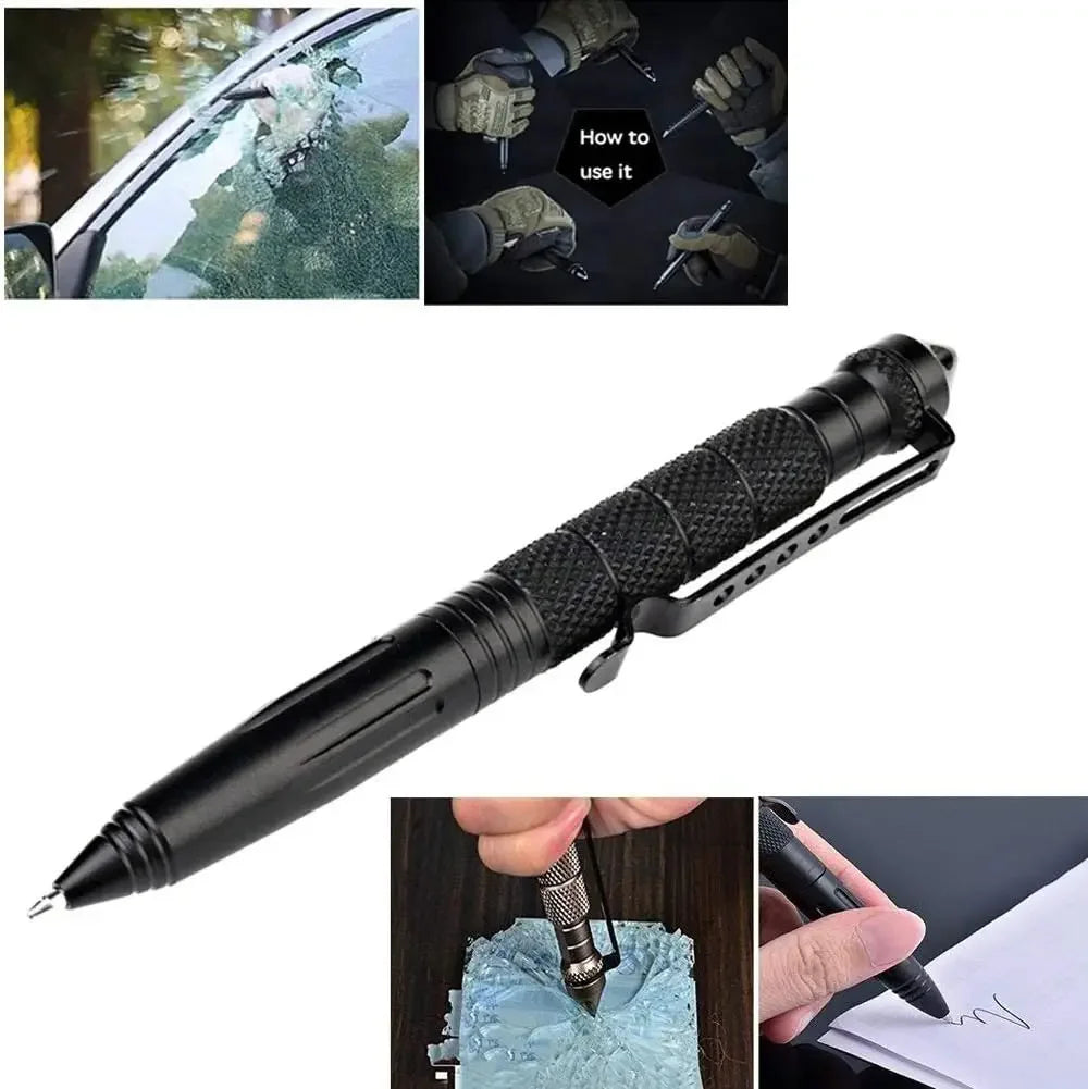 Tactical Self-Defense Pen - Multifunctional Emergency Tool &amp; Window Breaker