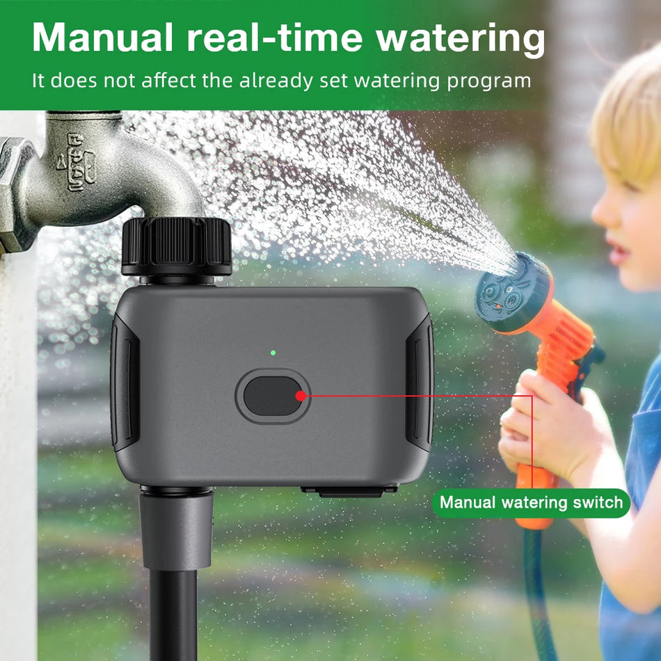 Tuya Water Timer Irrigation System &ndash; WiFi Enabled Timer