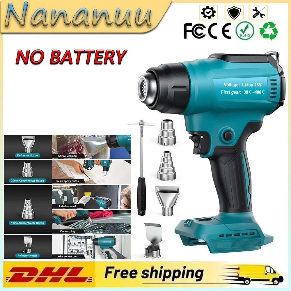 M18 PISTOLA DE CALOR COMPACTA INALÁMBRICA DE 18V (SOLO HERRAMIENTA M18 PISTOLA DE CALOR COMPACTA INALÁMBRICA DE 18V (SOLO HERRAMIENTA