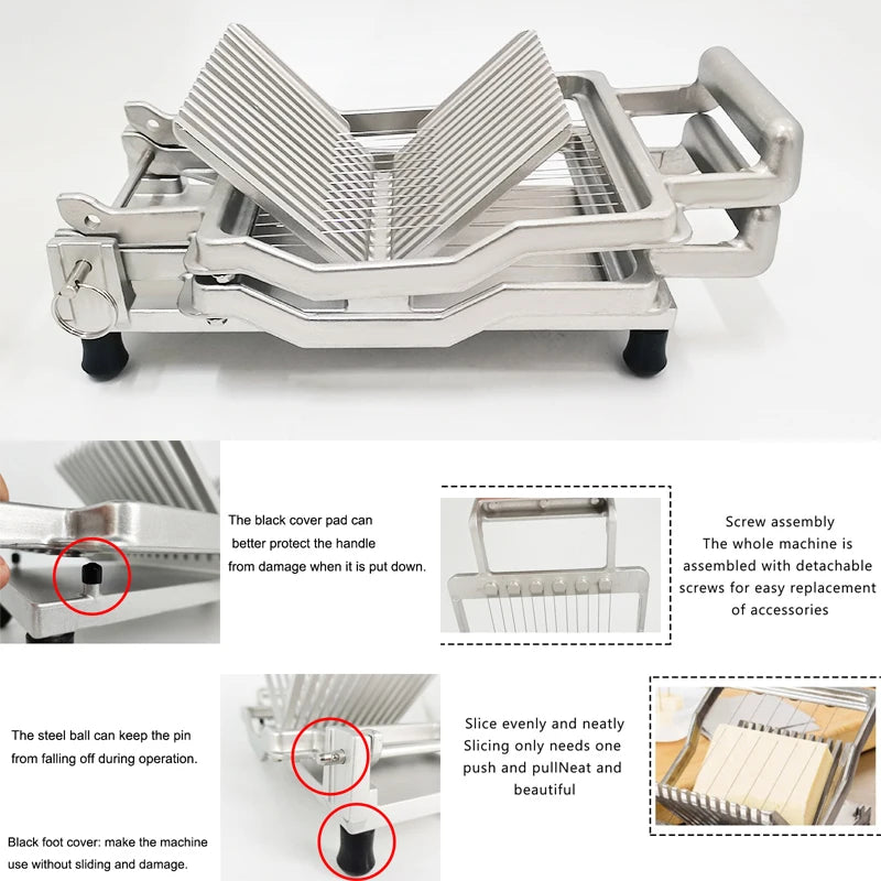 Xingzhao Cheese Slicer &ndash; Two Adjustable Blade Sizes