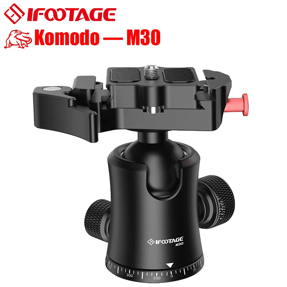 IFOOTAGE MP30 Tripod Head &ndash; Dual 360&deg; Panoramic Shooting M30 / CHINA