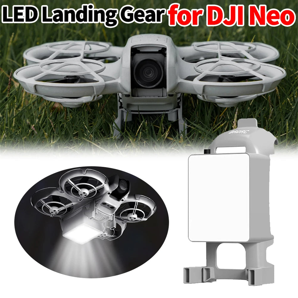 Mojoyce 300mAh LED Landegestell Licht DJI Neo Nachtflug