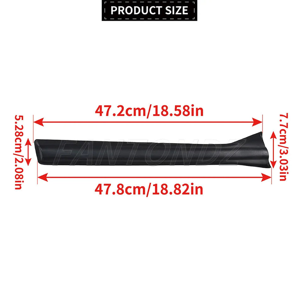 Tiras de sellado de goma para el pilar B de Vauxhall Opel Astra H MK5